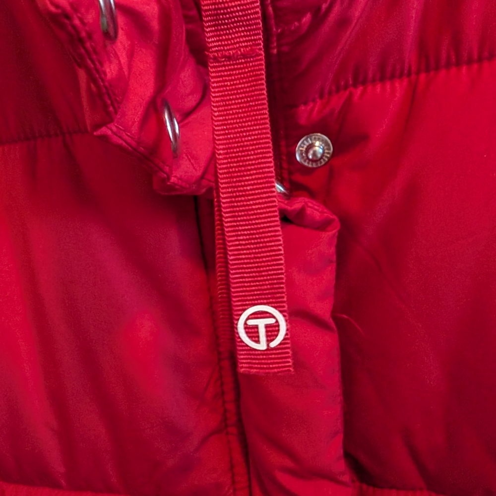 Talbots Vibrant Red Quilted Jacket - Picture 2 of 9
